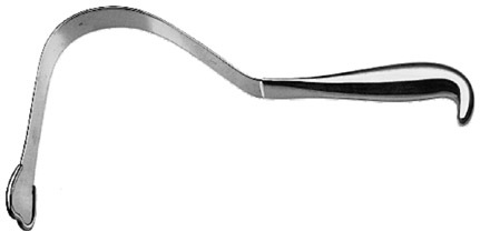 Harrington-Pemberton Splanchnic Retractor, Flexible, 12 1/2" (32.0 Cm), 115.0 Mm Wide, 190.0 Mm Deep